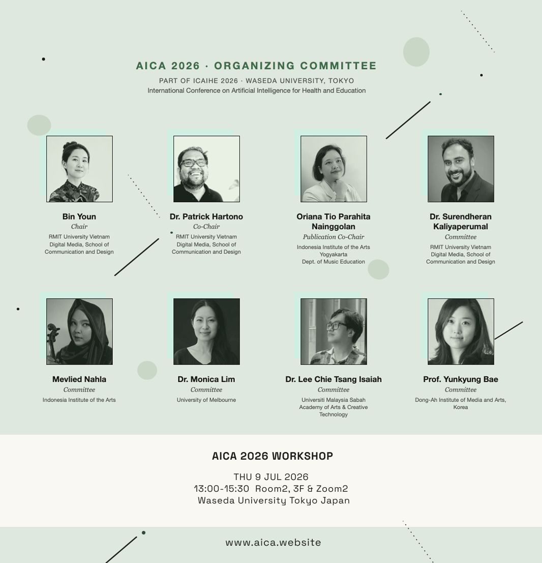 AICA 2026 Organizing Committee poster